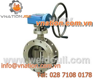 butterfly valve / manual / for water / wafer