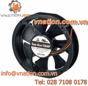 PC fan / axial / cooling / reversible