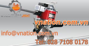 manually-controlled cutting machine / for fabrics / knife / hand-held