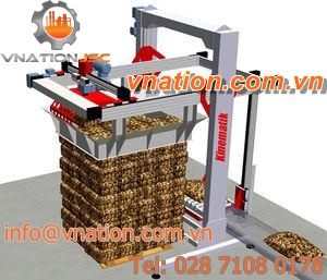 high level infeed palletizer / bag / automatic