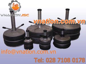 double aluminum pipe plug