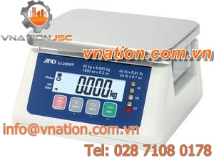 multifunction scales / benchtop / with LCD display / waterproof
