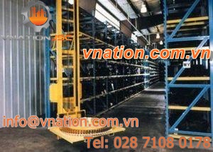 pallet automatic storage system / with stacker crane