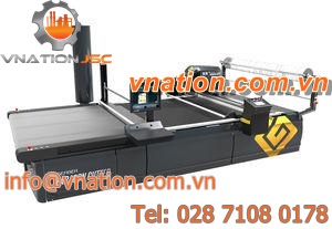 CNC cutting machine / for fabrics / knife