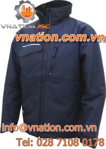 waterproof jacket / polyester / breathable
