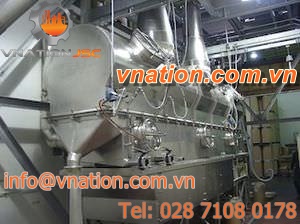 fluidized bed dryer / cooler / for the chemical industry / for the food industry