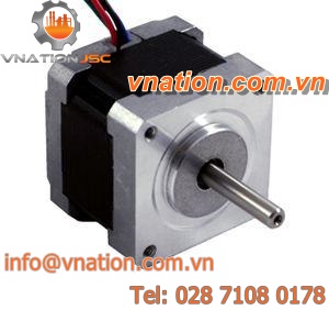 DC motor / hybrid stepper / 48V / permanent magnet