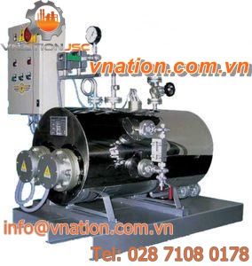 steam boiler / electric / tubeless / horizontal