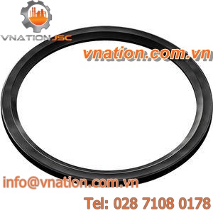 flat seal / ring lip / elastomeric / for union fitting