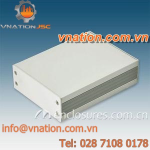 extruded enclosure / for printed circuit boards / ABS