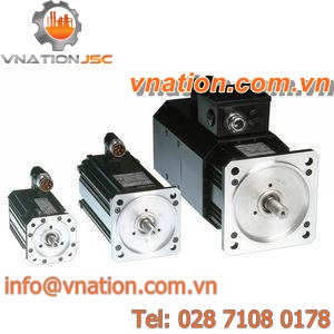 AC servomotor / DC / three-phase / asynchronous