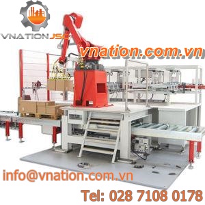 carton palletizer / high-speed / end-of-line / modular