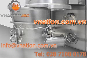 fluidized bed granulator / for pharmaceutical applications
