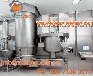 granulation unit for pharmaceutical applications / compact / multi-function