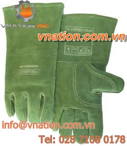 welding gloves / fire-retardant / kevlar