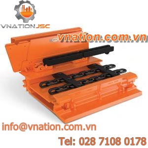 reversible conveyor / drag / compact / modular