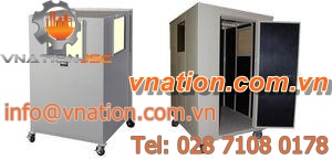 security cabinet / mobile / steel