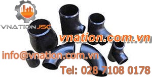 compression fitting / elbow / carbon steel / forged