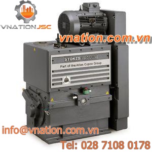 rotary piston vacuum pump / oil-lubricated / single-stage / oil-sealed