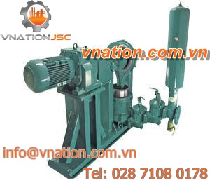 wastewater pump / electric / plunger / heavy-duty