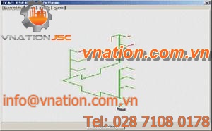 design software / network / pipe / 3D