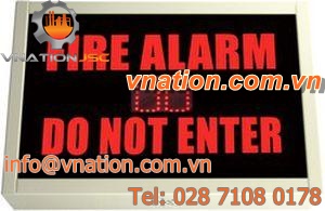 fire safety sign
