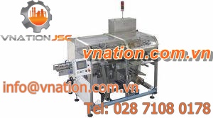 fold wrapping packaging machine / food / automatic / compact