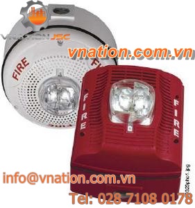 alarm sounder with xenon beacon / with signal light / IP65