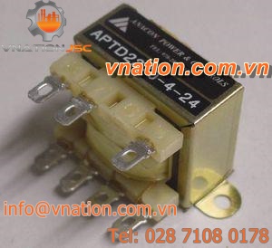 isolation transformer / laminated / for printed circuit boards / single-phase
