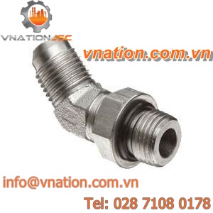 threaded fitting / elbow / stainless steel