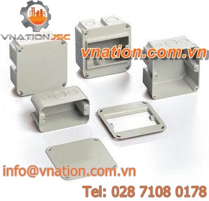 wall-mount enclosure / IP20 / halogen-free / IK 07