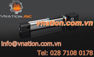 linear actuator / electric / rodless / timing belt