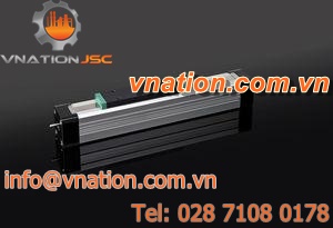 linear actuator / electric / rodless / double-acting