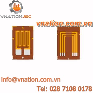 resistance temperature sensor / for surface temperature measurement