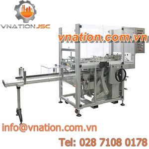 fold wrapping packaging machine / for food / for confectionery products / for cosmetic products
