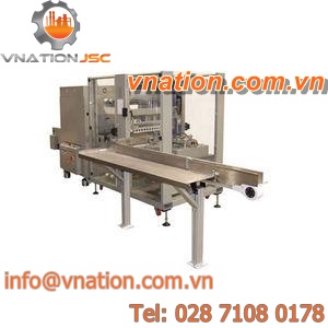 fully automatic sleeve wrapping machine / with shrink tunnel / high-speed