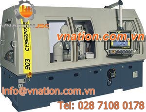 abrasive run-off polishing machine / automatic / CNC / grinding