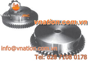 cylindrical gear / straight-toothed / steel