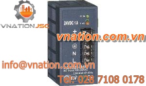 AC/DC power supply / DIN rail / with short-circuit protection / redundant