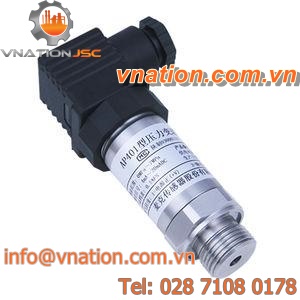 gauge pressure transmitter / absolut / diaphragm / piezoresistive