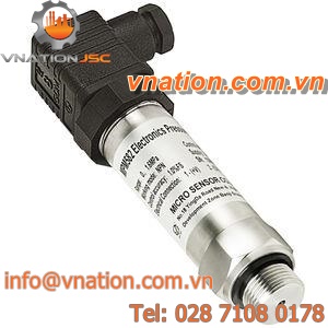 electronic pressure switch / for liquids / IP65 / stainless steel