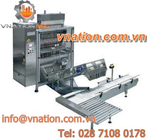 VFFS bagging machine / automatic / powder / 3-side sealed