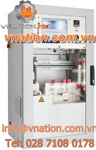 carbon analyzer / combustion / benchtop / in-line