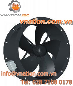 axial fan / ventilation / direct-drive / duct