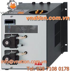 gas cooler / for samples / compact / stainless steel