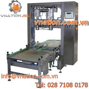 bag-in-box filler / vertical / weight / liquid