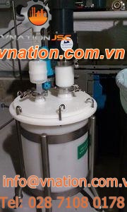 mixing tank / PP / vertical