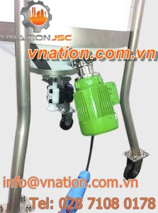 laboratory agitator / vertical / flange