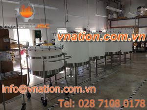 mixing tank / process / polyethylene / vertical