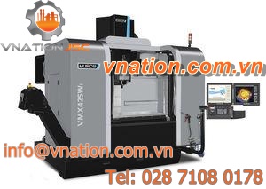 CNC machining center / 5-axis / vertical / swiveling-spindle